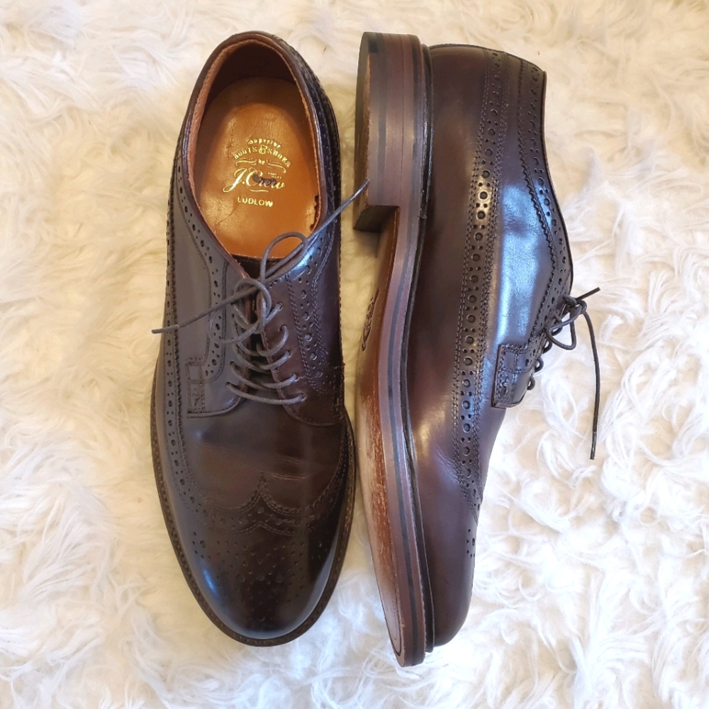 J.Crew Ludlow Wing Tips